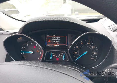 2017 Ford Escape Se from USA, damaged, VIN 1FMCU9GD7HUB90166